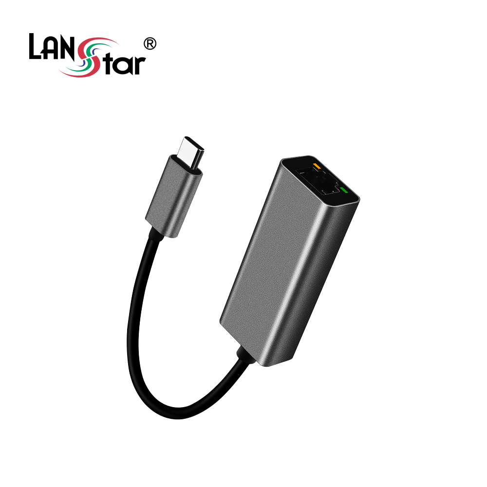[LANstar] USB Type C 랜카드 , 100mbps [30552]
