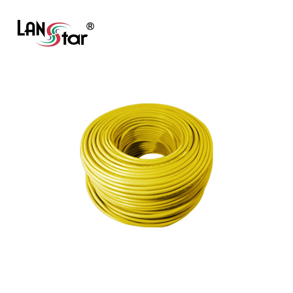 [LANstar] UTP 랜케이블 ,CAT.6, BOX, 300M RO, Yellow [30566]
