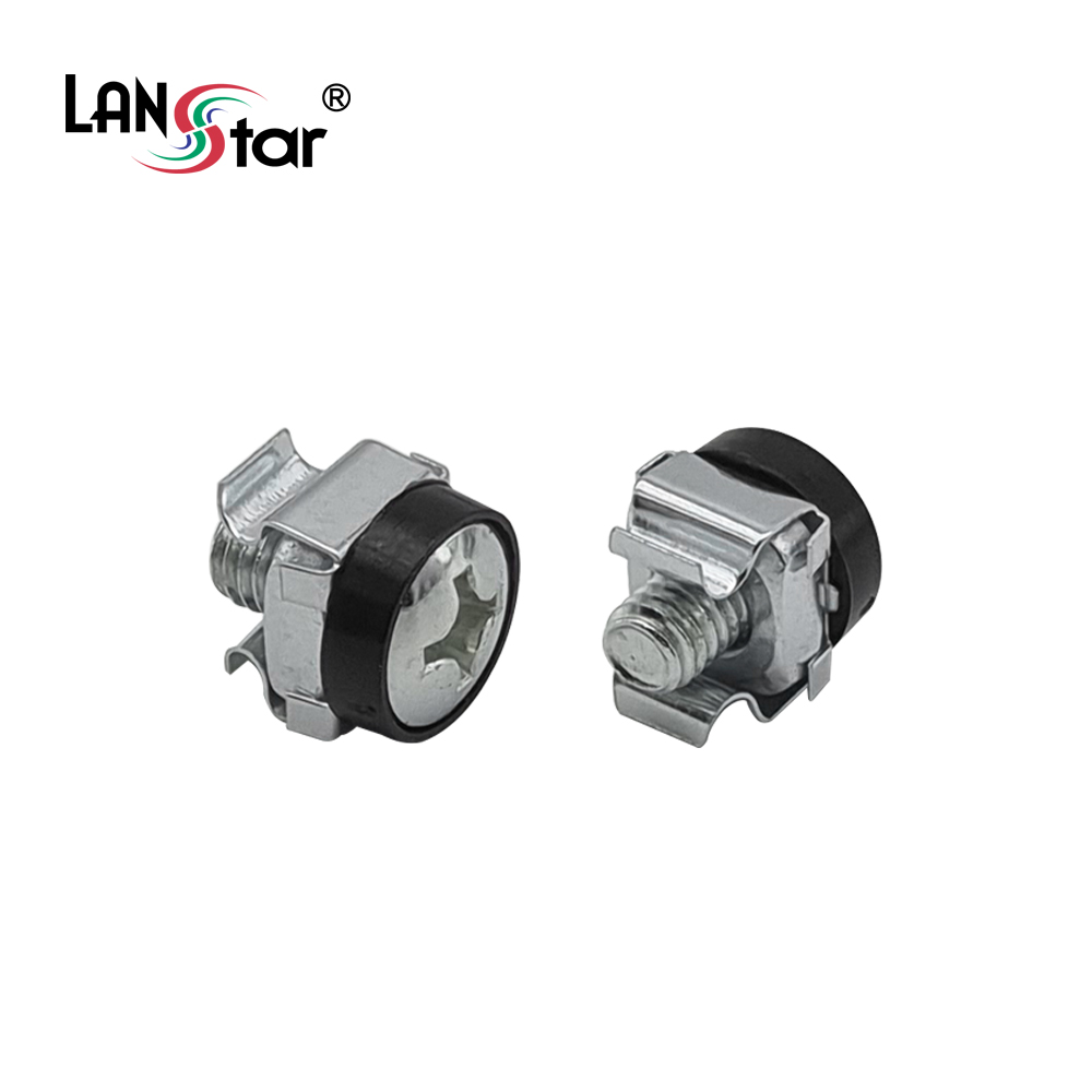 [LANstar] 허브랙&서버랙용 케이지너트 세트 (10개입) [30573]