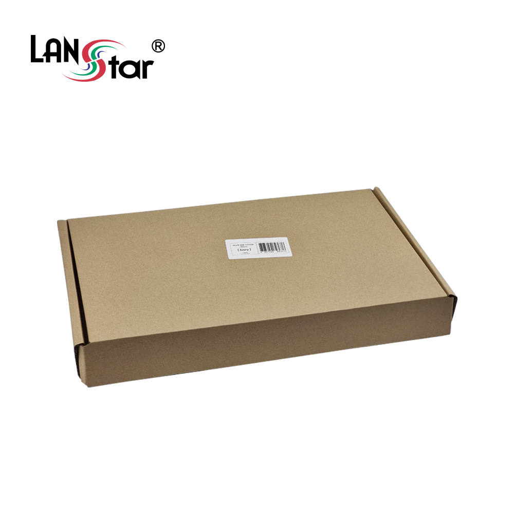 [LANstar] 허브랙 전면 거치선반 아이보리 280mm [30574]