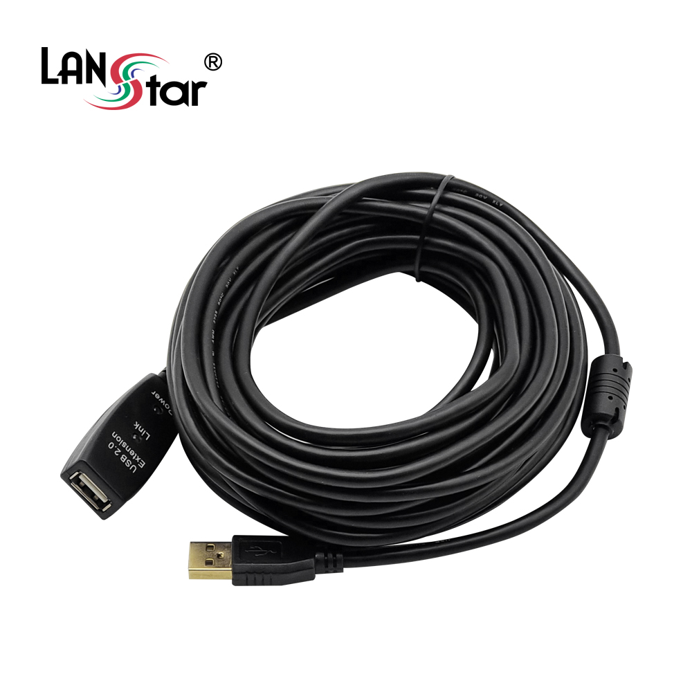 [LANstar] USB2.0 리피터 케이블 5M [30577]