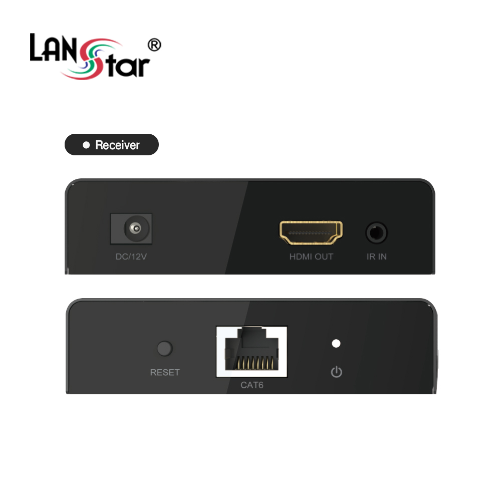 [LANstar] HDMI2.0 랜 거리연장기 70M지원 POC기능 [30590]