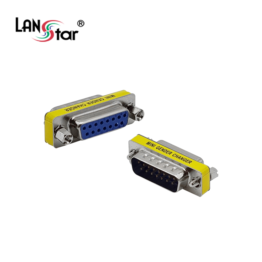 [LANstar] D-SUB 15핀 M/F 2열 젠더 [30661]