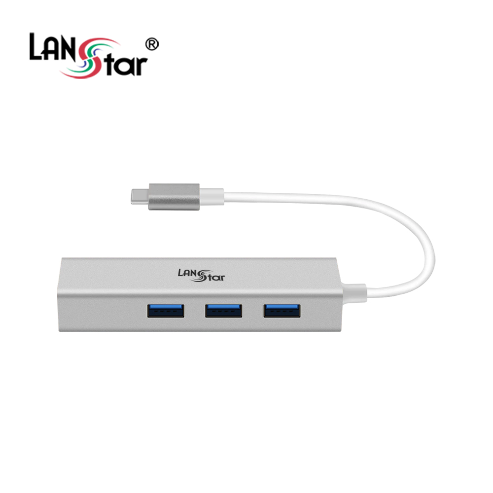 [LANstar] USB3.0 Type C 기가랜카드 허브 [30631]
