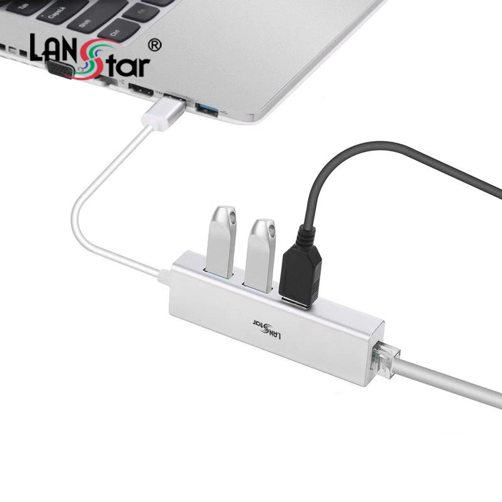 [LANstar] USB3.0 기가랜카드 허브 [30630]
