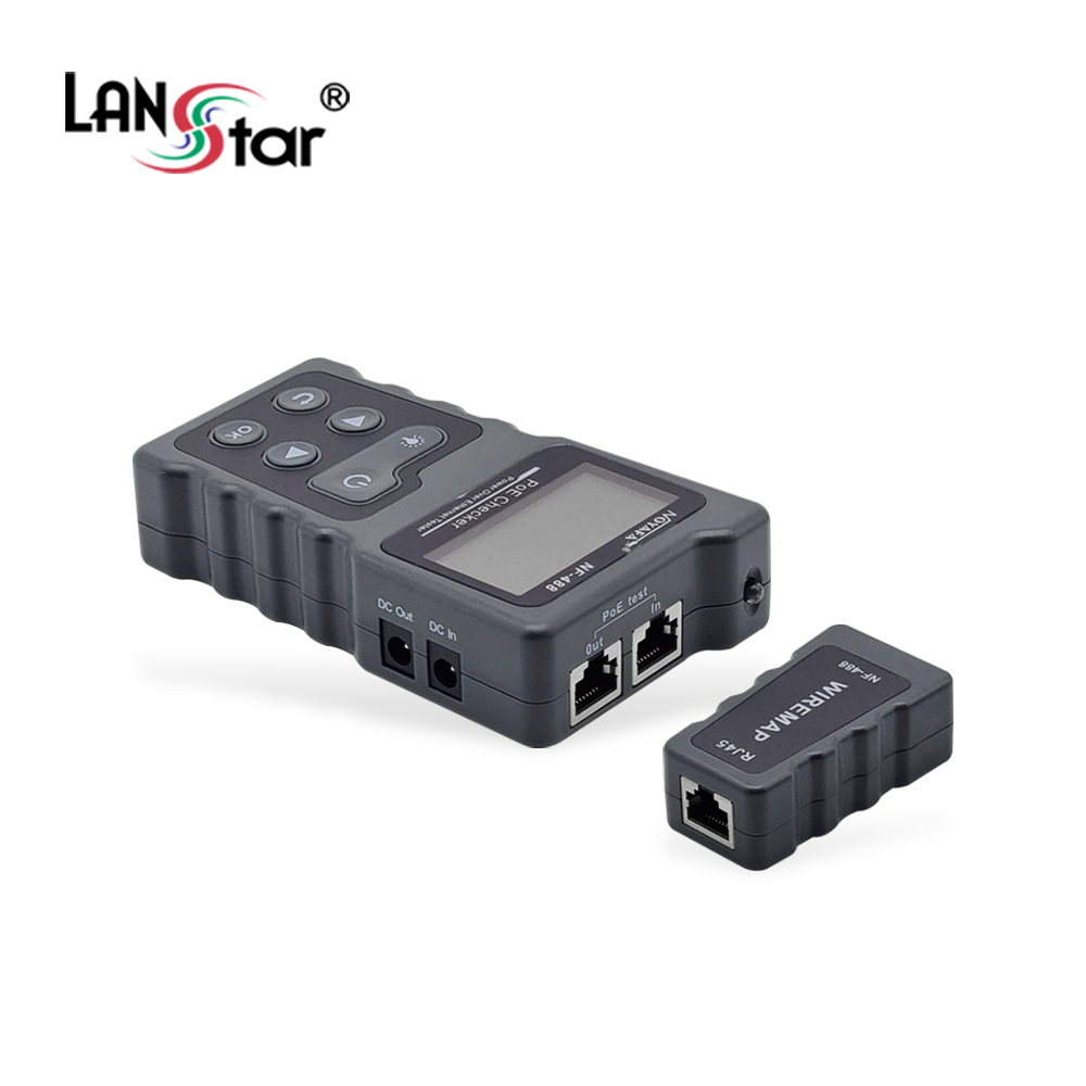 [LANstar] POE / DC power / RJ45 테스터기 [30660]