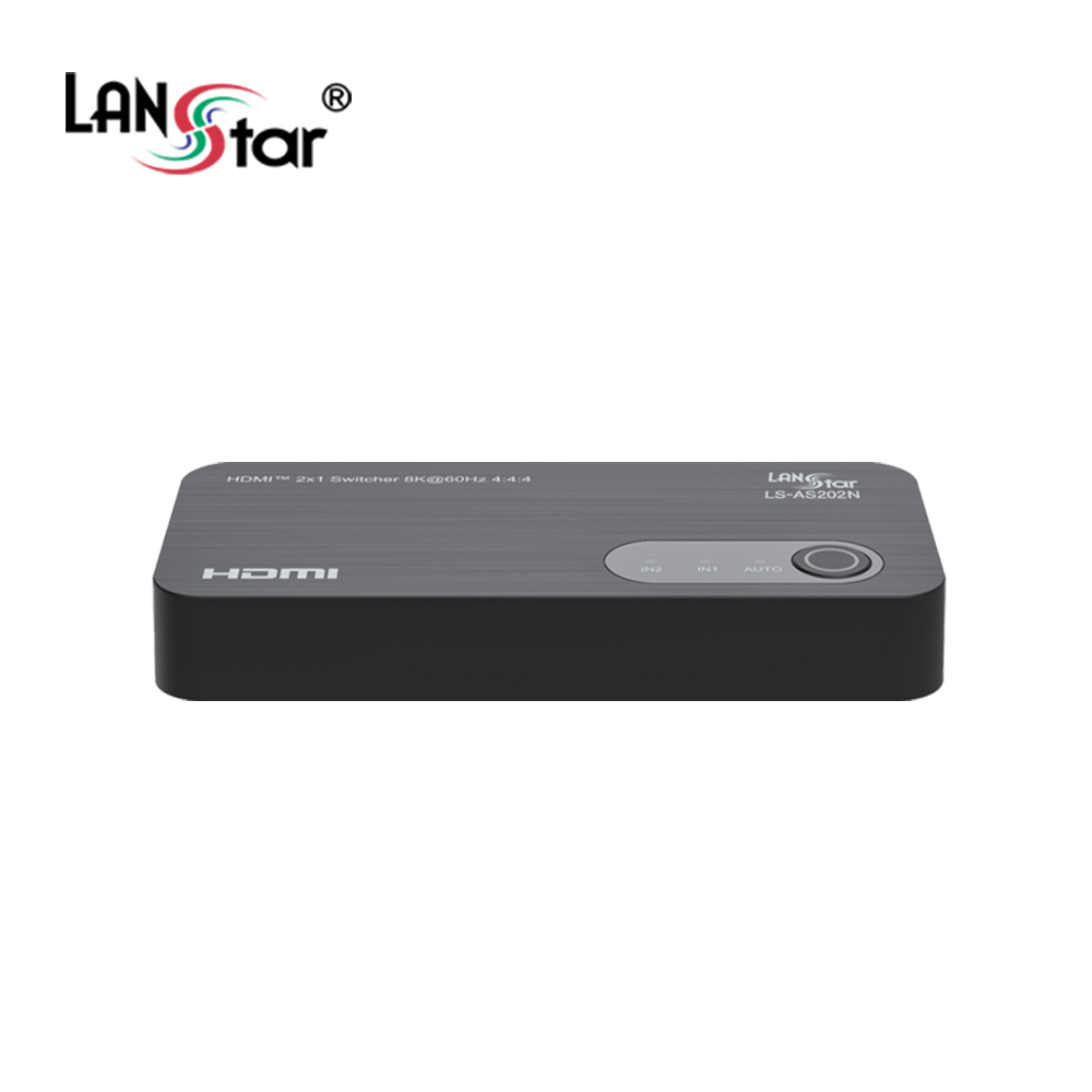 [LANstar] HDMI 2.1버전 2:1 선택기 [30652] (100개)