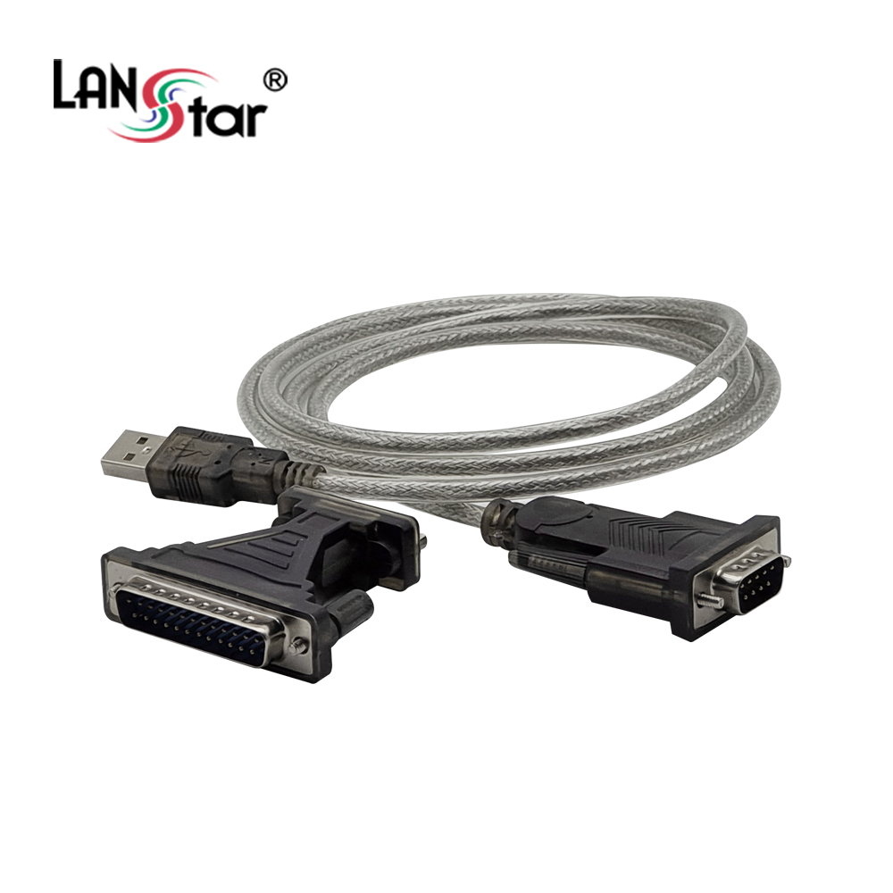 [LANstar] USB2.0 to RS232 시리얼 케이블 [30678] (100개)