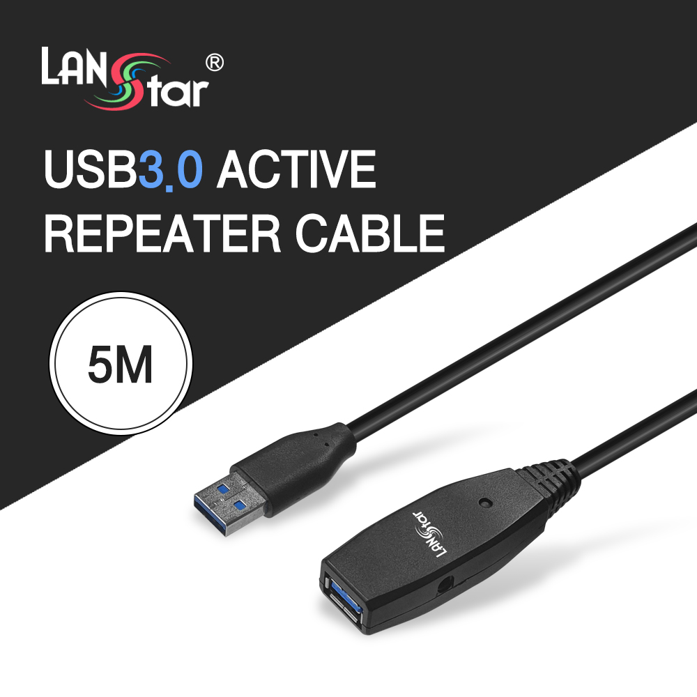 랜스타 LS-EXT305 USB3.0 리피터 케이블 5M