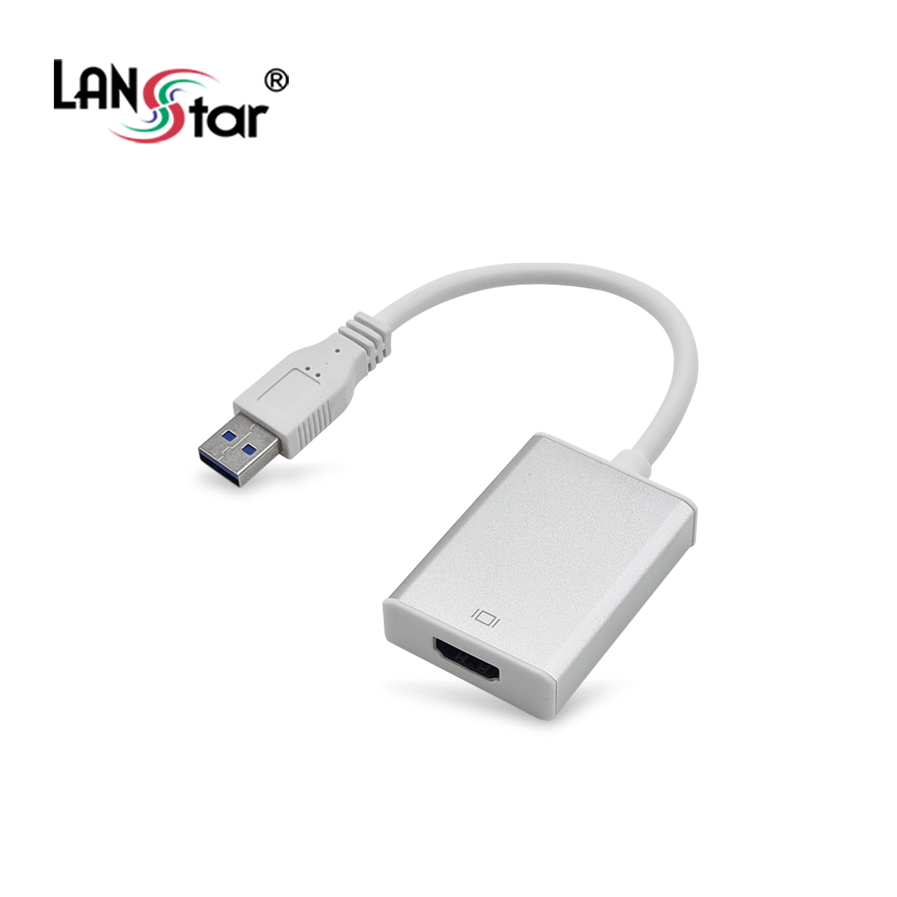 [LANstar] USB3.0 to HDMI 영상 컨버터 [30689] (100개)