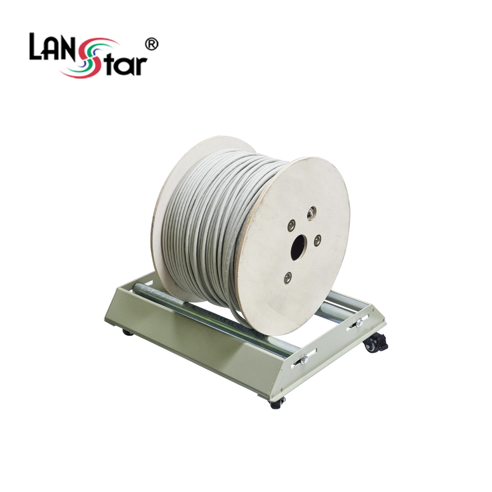 [LANstar] 드럼케이블 롤러, 바퀴포함 [30716]