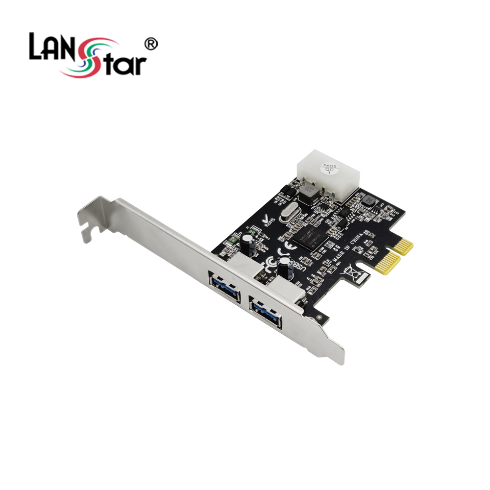 [LANstar] USB3.0 2포트 PCI-Express 카드 [30729]