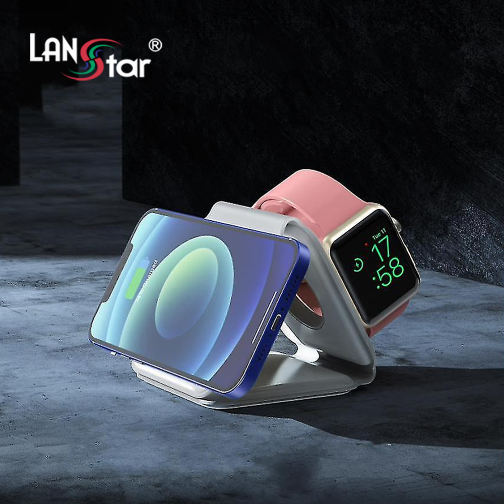 3in1 무선 충전패드, 아이폰/에어팟/애플워치