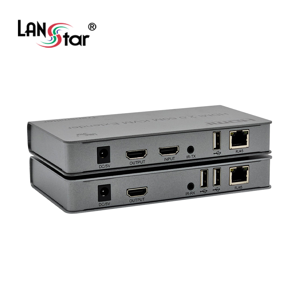 HDMI2.0 KVM 익스텐더 4K 60Hz 해상도, 60M 거리연장기