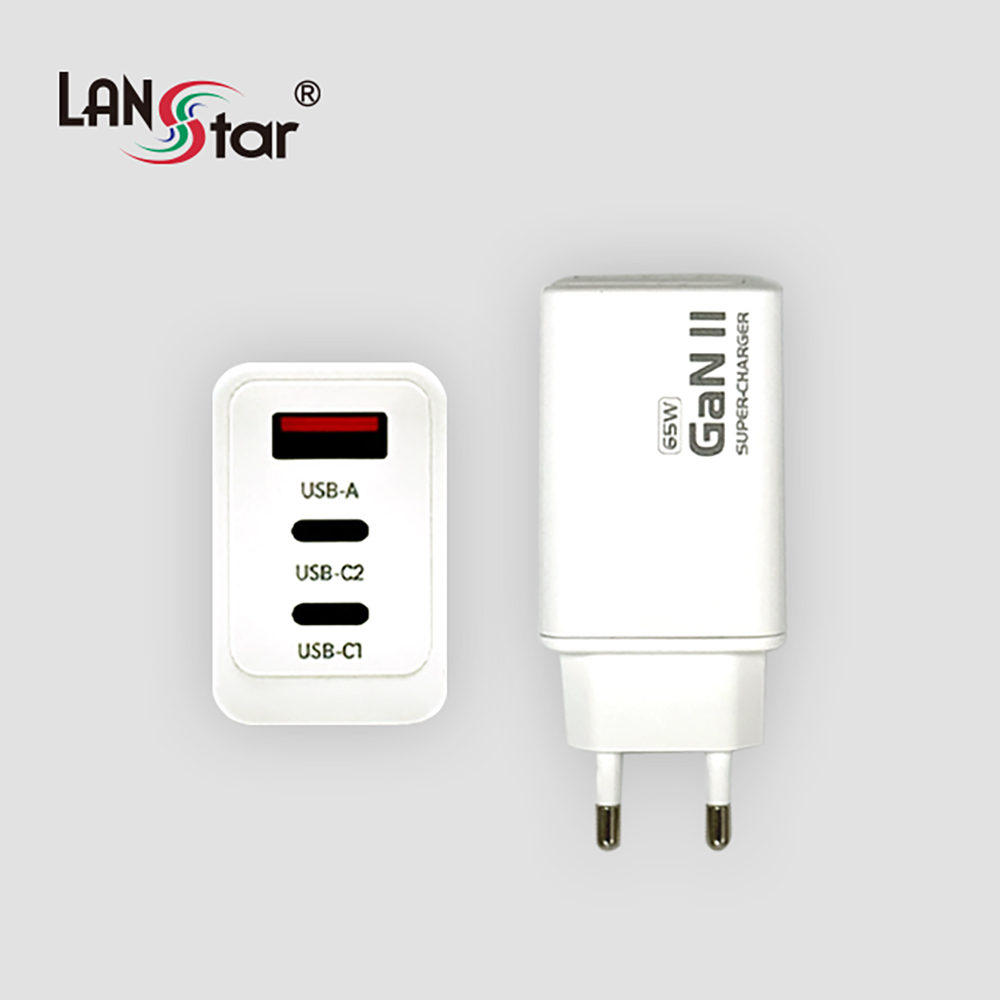 GAN II 65W 3포트 충전기, PPS/PD3.0
