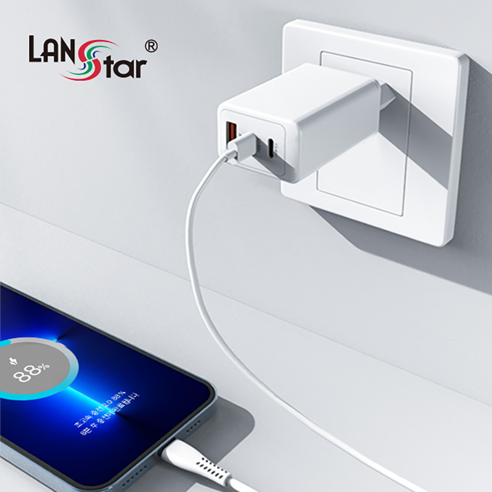 GAN II 65W 3포트 충전기, PPS/PD3.0