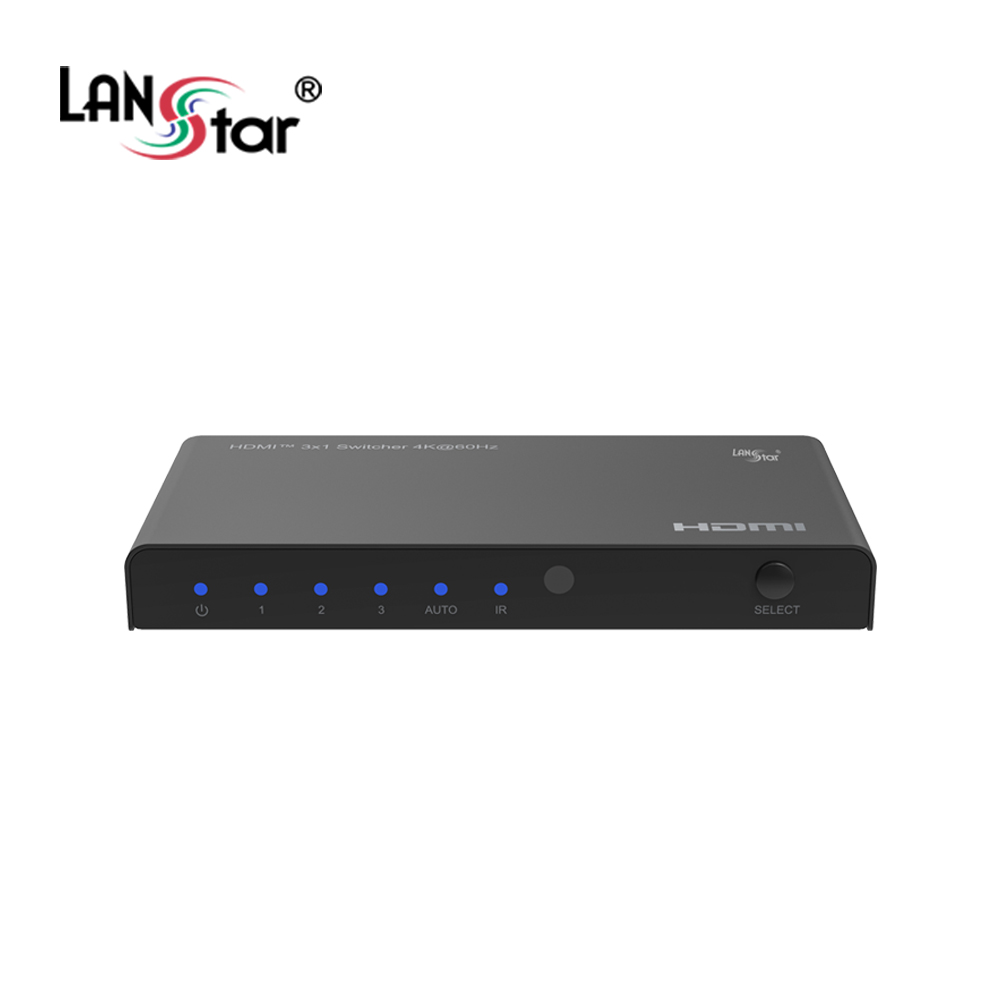 [LANstar] 3:1 HDMI 2.0 선택기 [30738]
