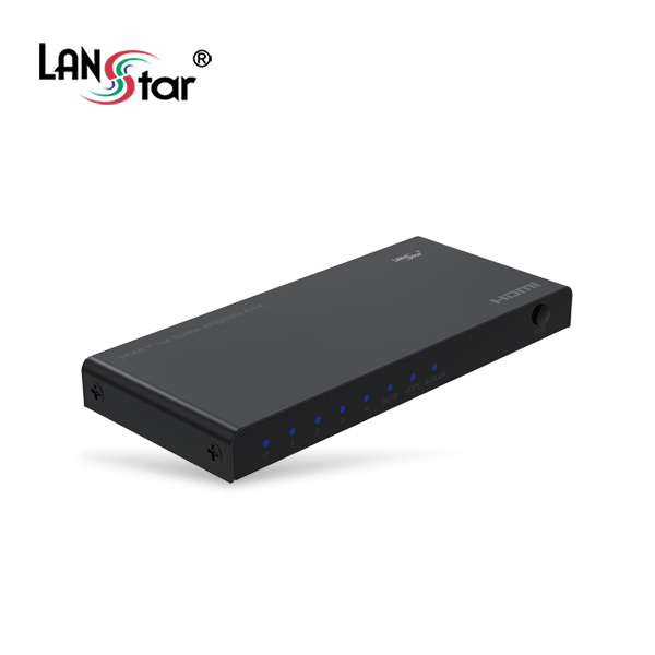 [LANstar] 1:4 HDMI 2.0 분배기, 다운스케일 기능 [30737]