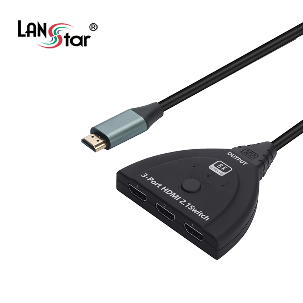 HDMI 3:1 선택기, HDMI2.1버전 케이블 타입