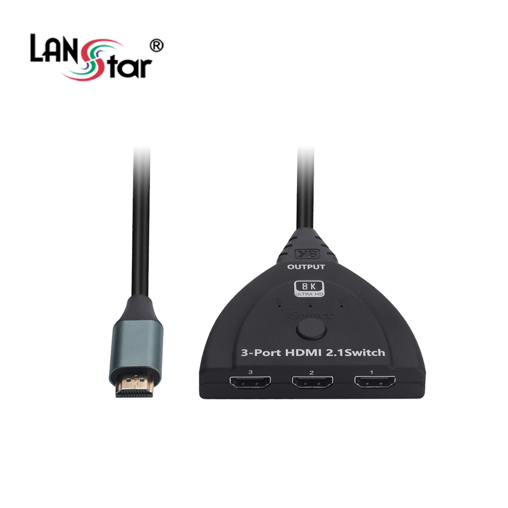 HDMI 3:1 선택기, HDMI2.1버전 케이블 타입