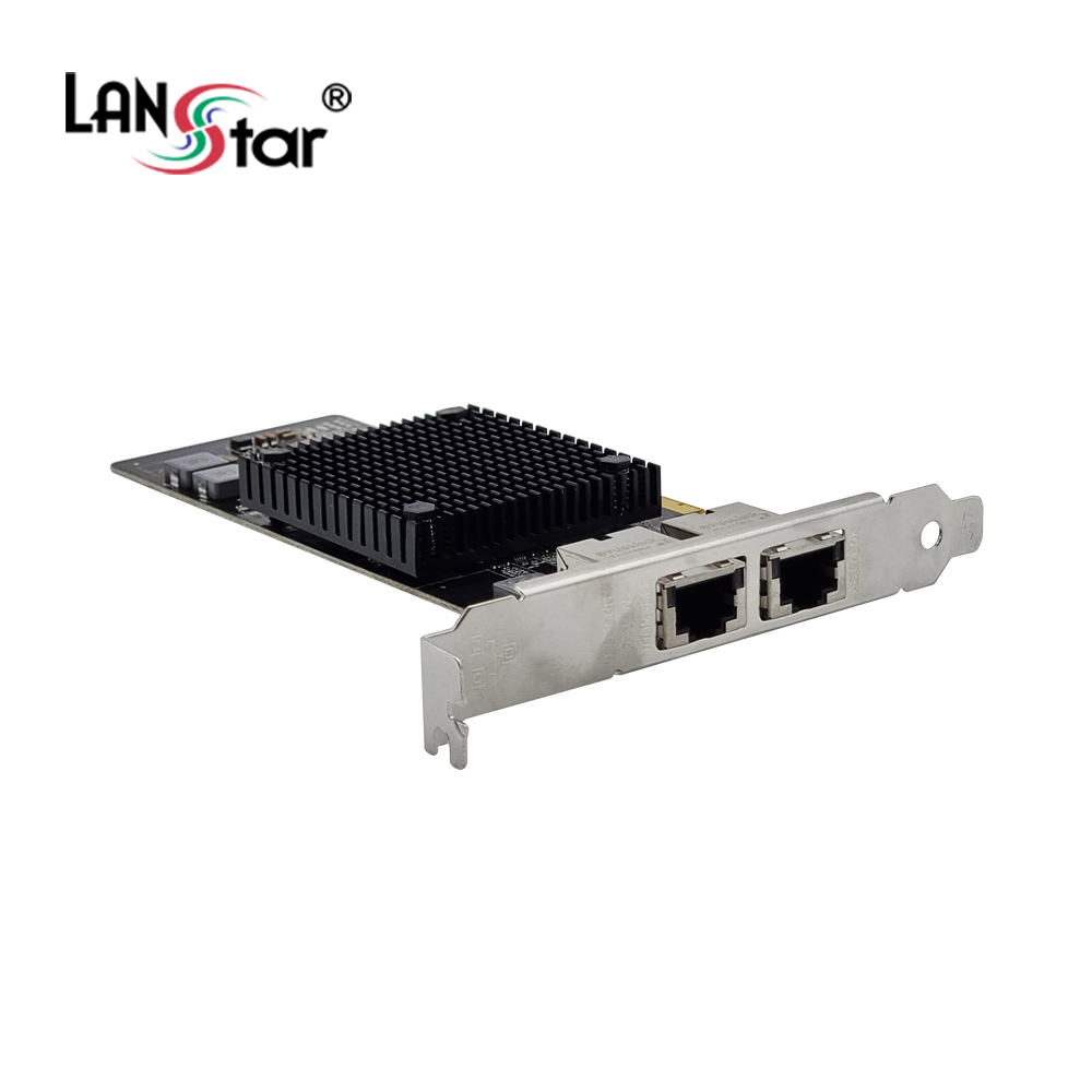 랜스타 LS-X550-T2 PCIE 인텔 듀얼포트 RJ45 랜카드