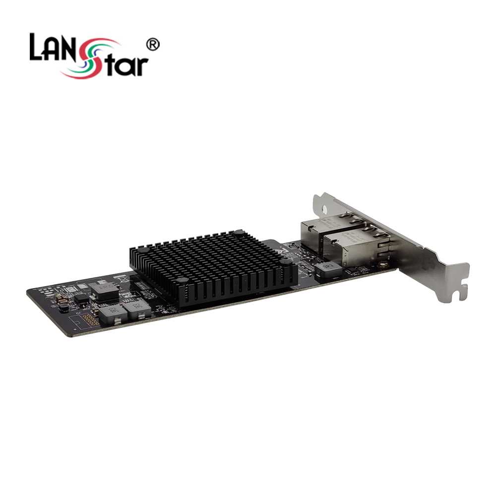 랜스타 LS-X550-T2 PCIE 인텔 듀얼포트 RJ45 랜카드