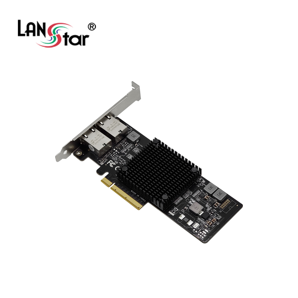 랜스타 LS-X550-T2 PCIE 인텔 듀얼포트 RJ45 랜카드