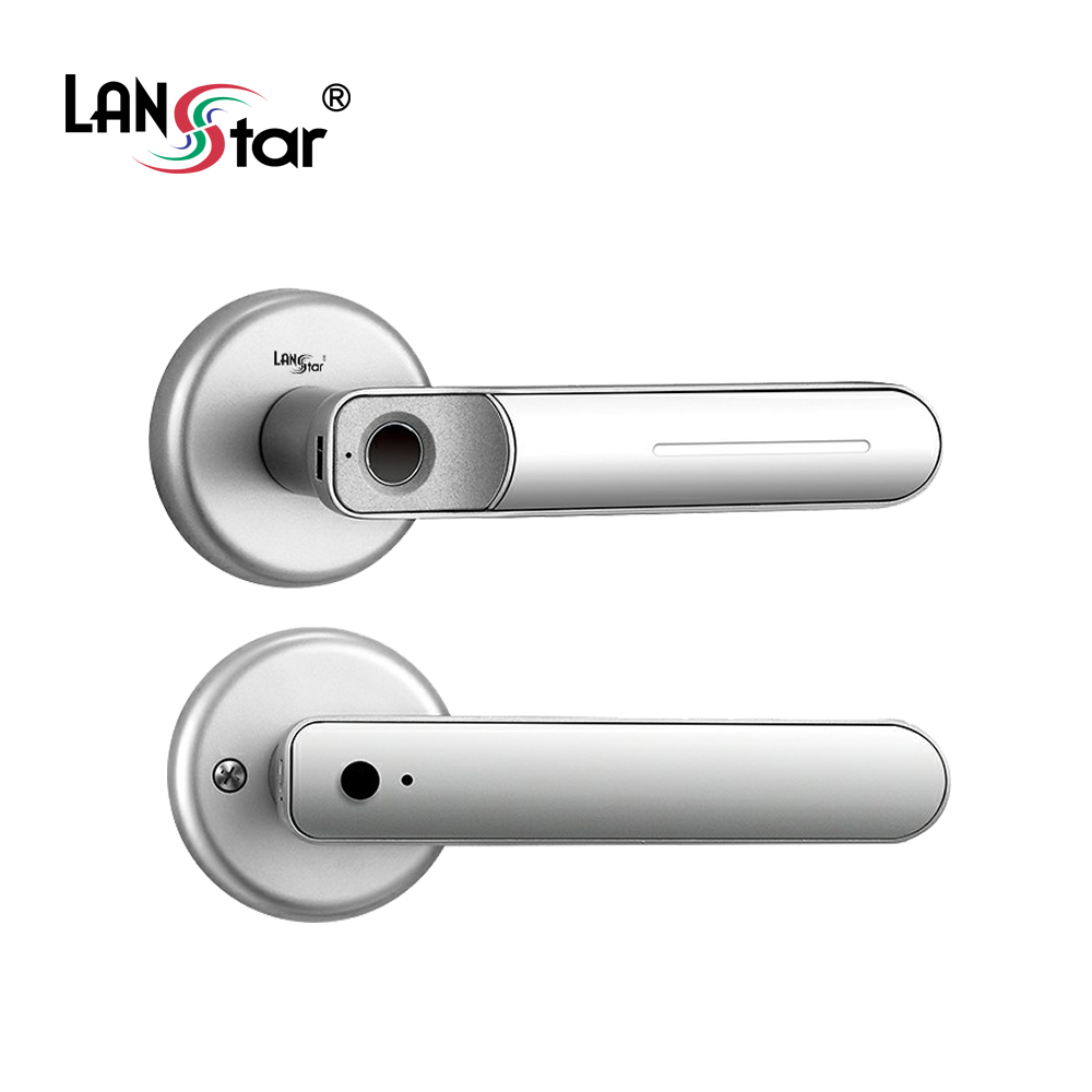 방문 손잡이 지문도어락