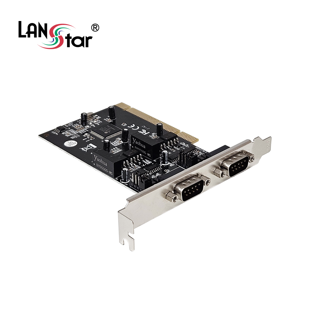 PCI 2포트 RS-422/485 카드, MCS9865