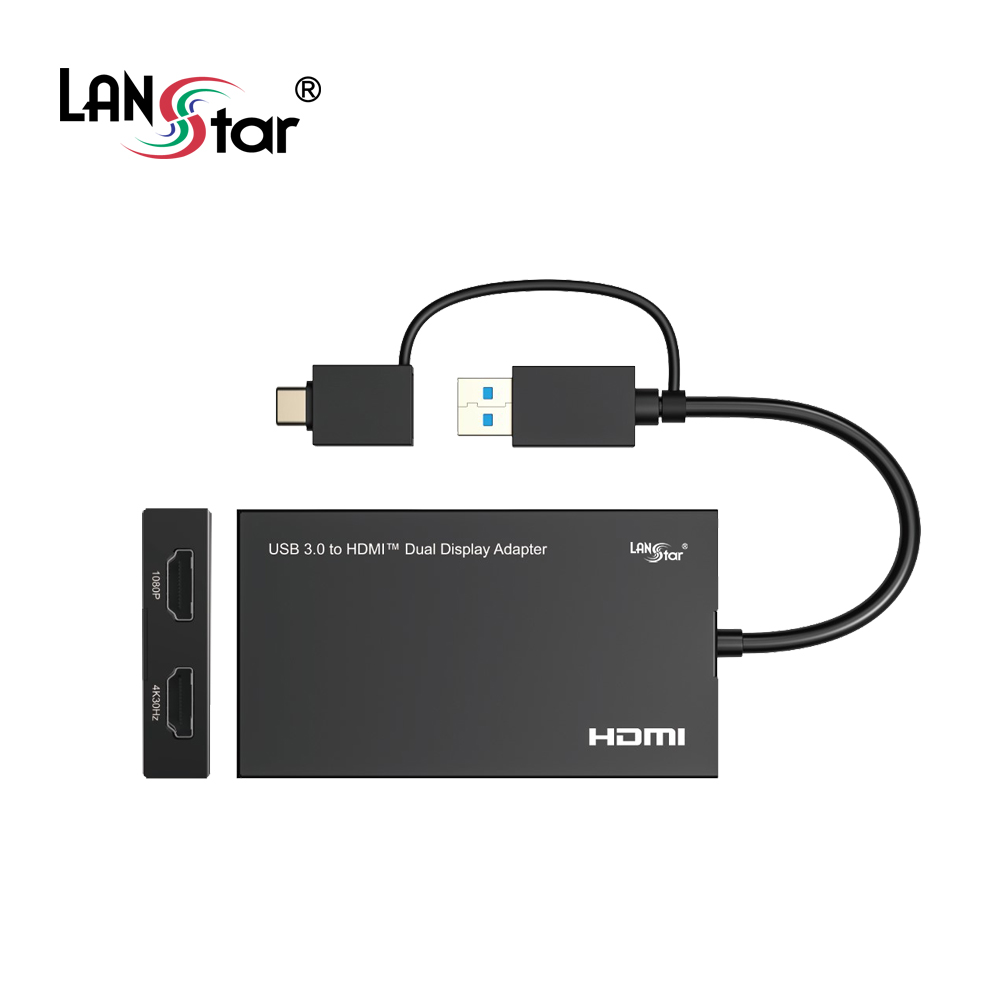 USB3.0 A/C 듀얼 HDMI 영상 컨버터