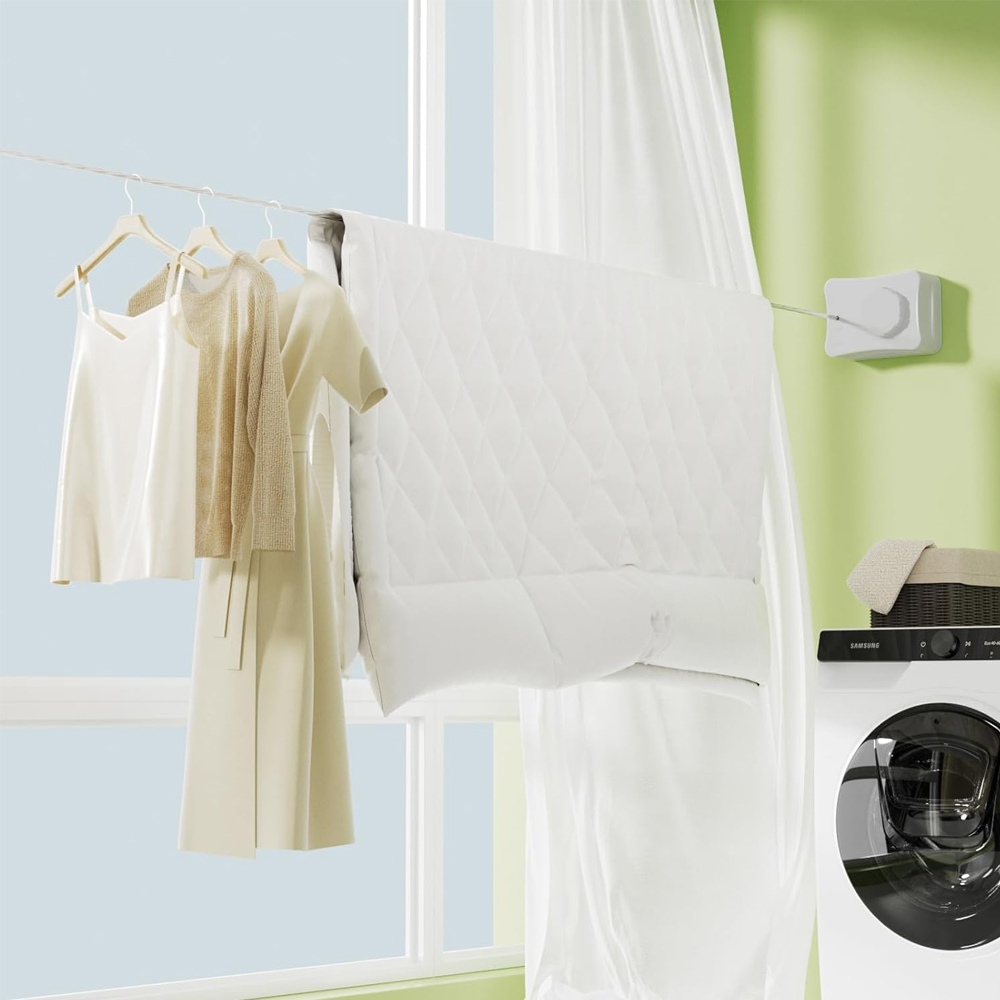 원터치 와이어 빨래건조대