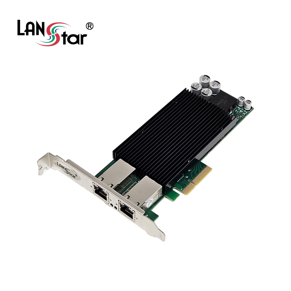 PCIe 인텔 82576 PoE+ 듀얼 랜카드