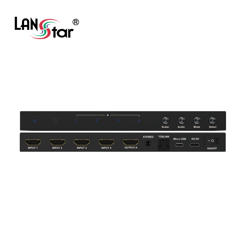 HDMI 4:1 화면분할기 멀티뷰어 4K