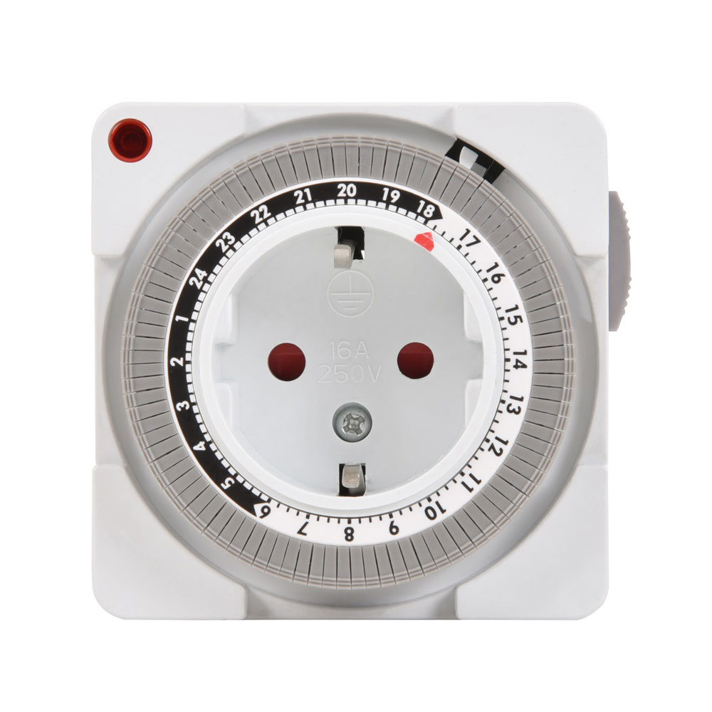 D-SST-800 신성계전 24시간용 아날로그 타이머 스위치 콘센트형