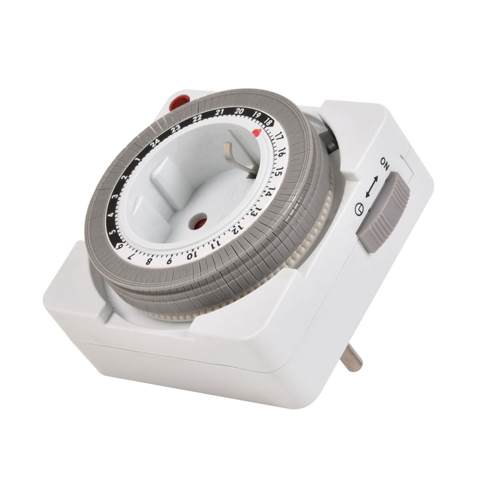 D-SST-800 신성계전 24시간용 아날로그 타이머 스위치 콘센트형