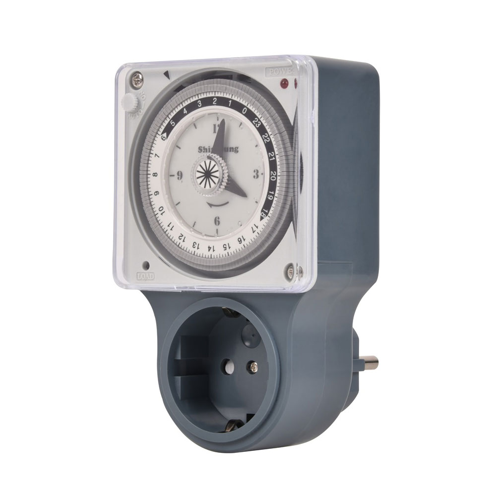 D-SST-16C 신성계전 24시간용 아날로그 타이머 스위치 콘센트형