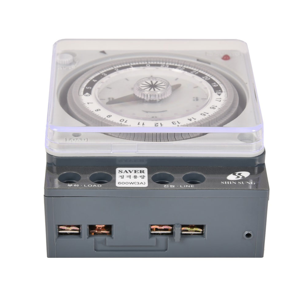 D-SST-16PS 신성계전 24시간용 아날로그 타이머 스위치 판넬용 4P