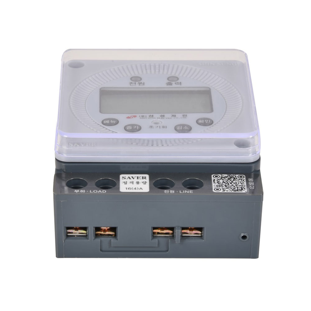 D-SST-16SD 신성계전 전자식 일주일용 타이머 스위치 판넬용