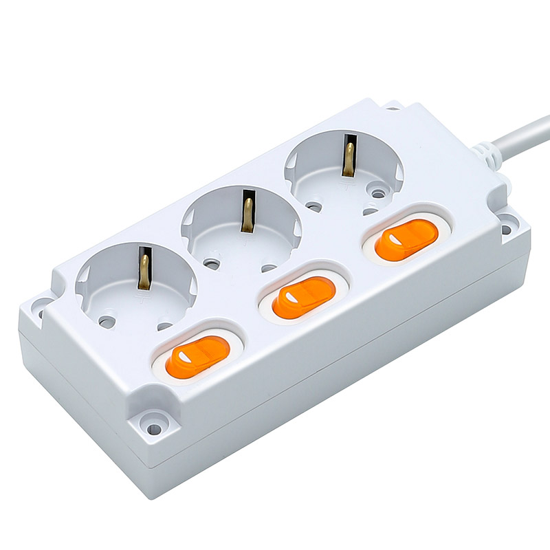 개별 Switch 3구 접지 3M 16A