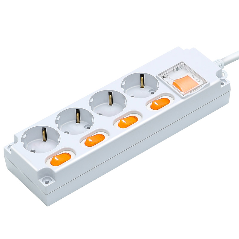 개별 Switch 4구 접지 1.5M 16A