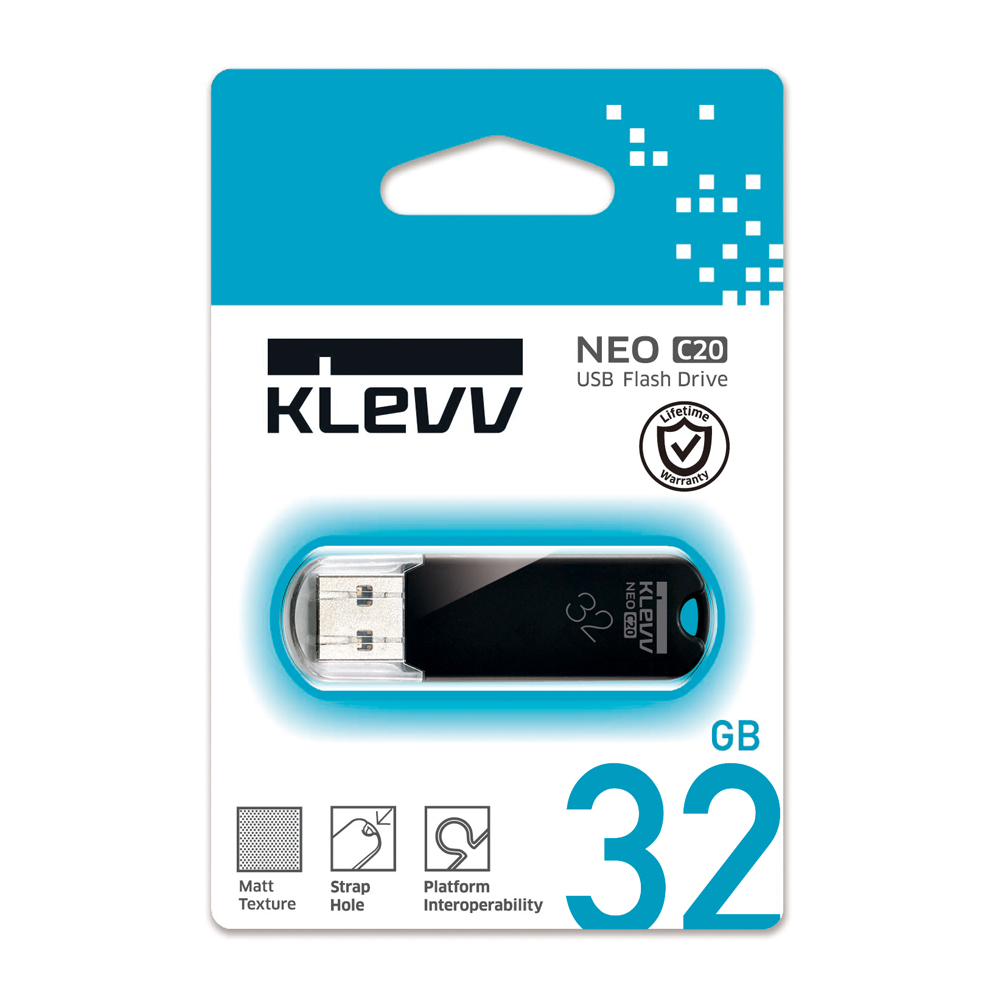 에센코어 Klevv Neo C20 USB2.0 USB메모리스틱 32GB