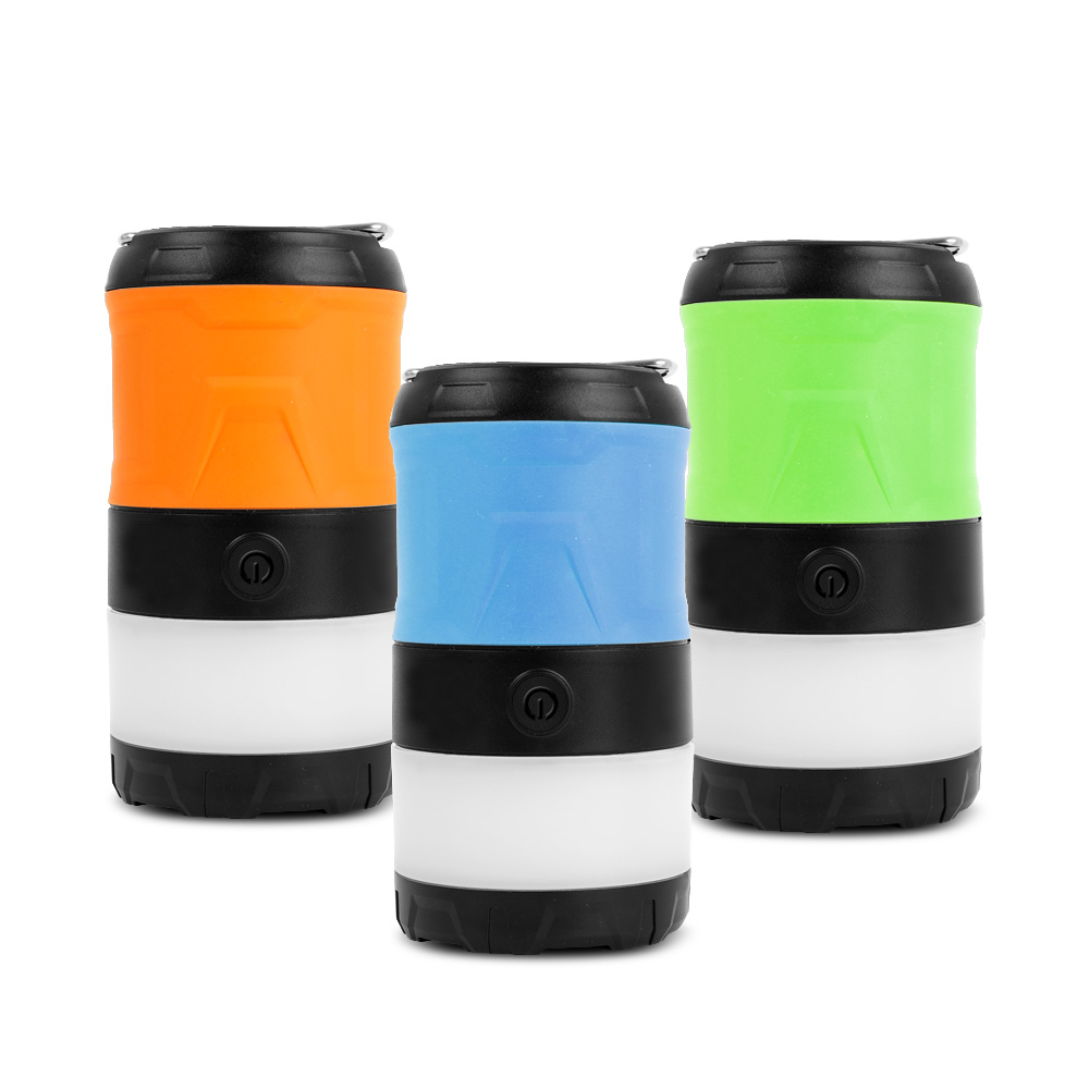 캠핑렌턴 충전식 3IN1 손전등 조명등 UV LED 모기 퇴치기 색상렌덤 EC-C1