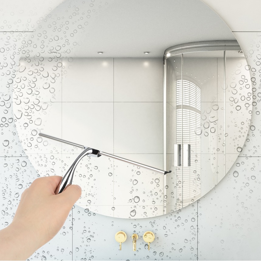 핸드 스퀴지 주방 욕실 창문 다용도 물기제거기 최고급ABS고무 크롬합금 EC-V1