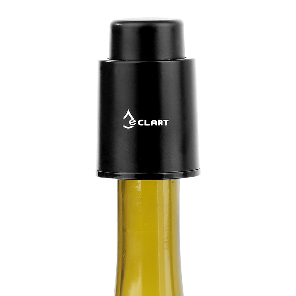 와인 스토퍼 플라스틱제질 진공 밀폐 날짜표시 다이얼 BLACK EC-W2