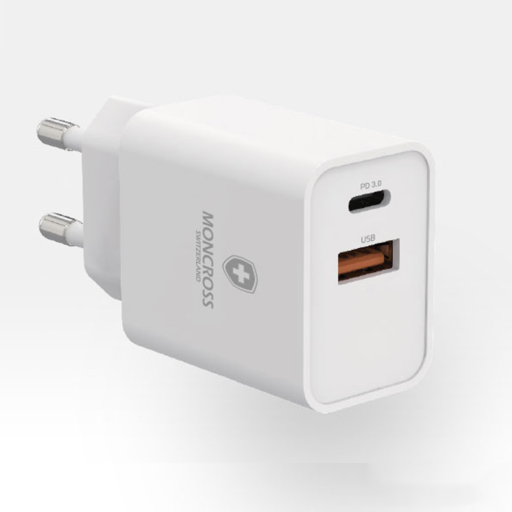 스마트폰 고속충전기 듀얼포트 USB충전기 PD3.0 QC3.0 25w W20PLUS