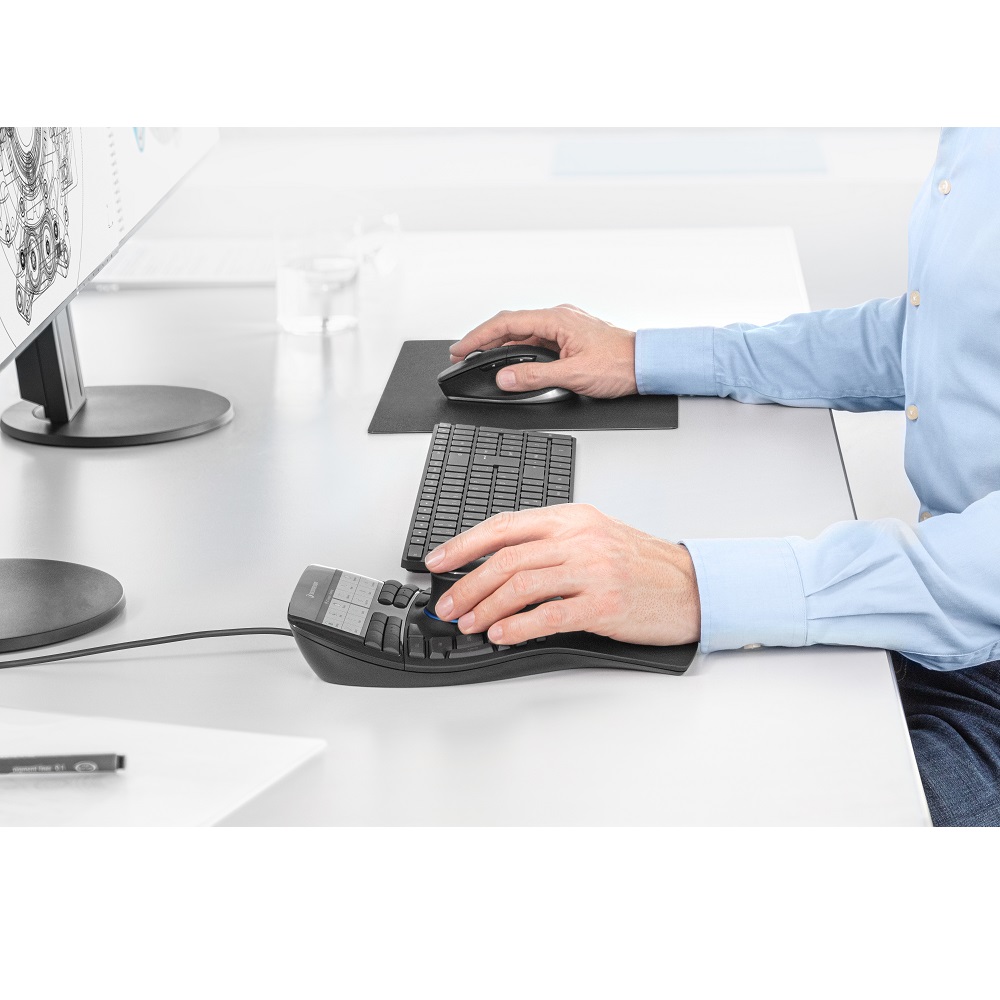 설계용마우스 캐드마우스 CAD 그래픽 전문가용 세트 SpaceMouse Enterprise Kit 2