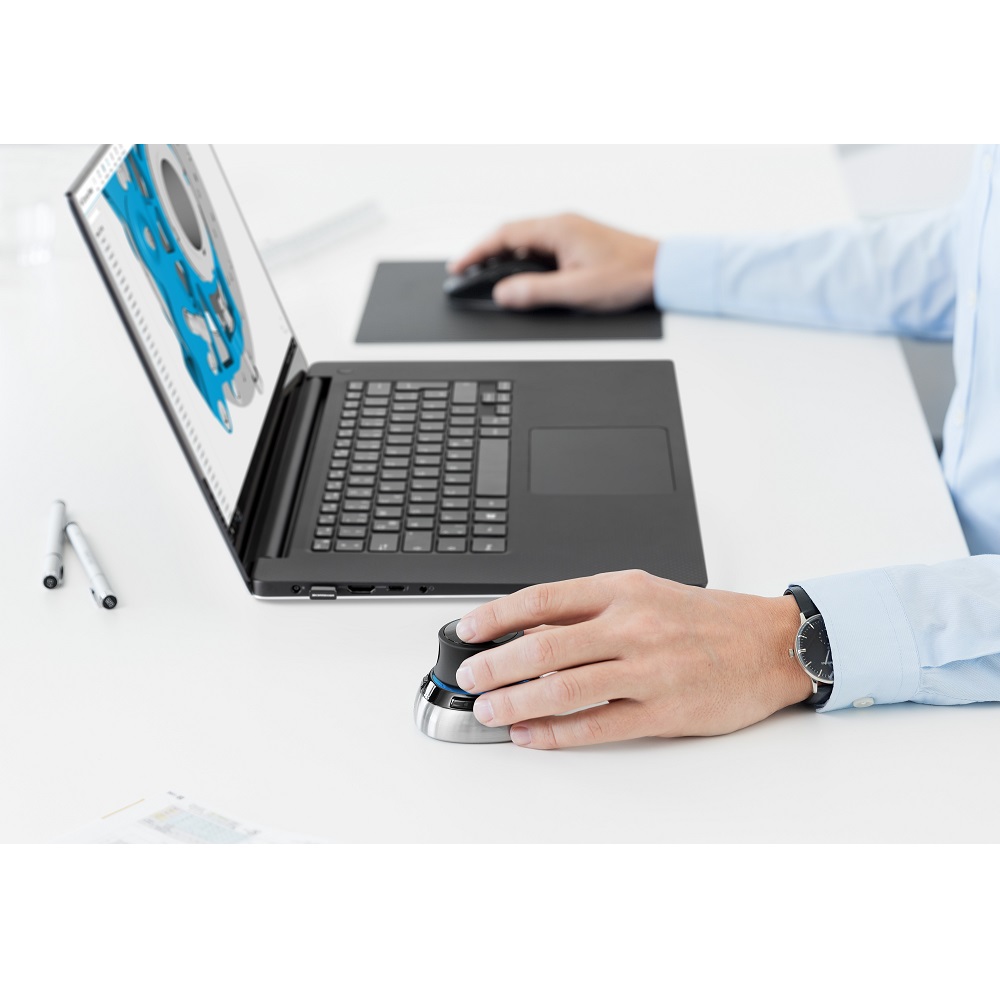 설계용마우스 캐드마우스 CAD 그래픽 전문가용 세트 SpaceMouse Wireless Kit 2