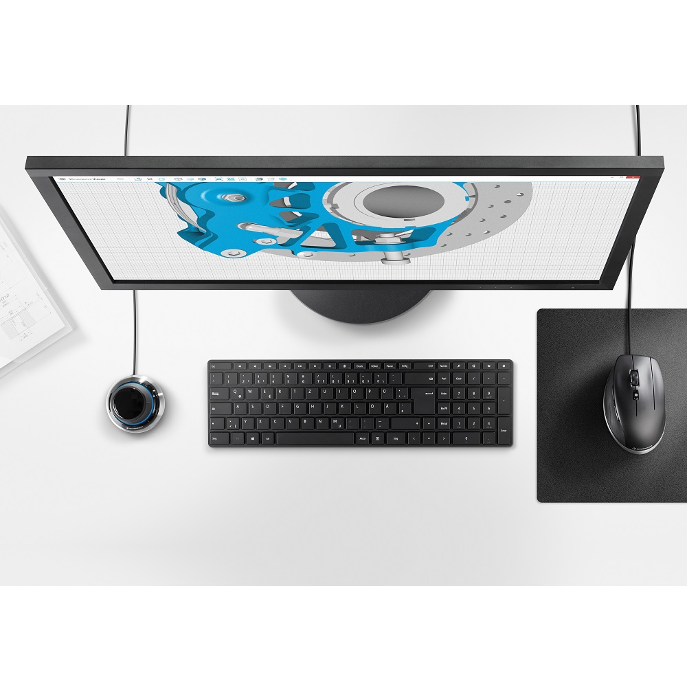 설계용마우스 캐드마우스 CAD 그래픽 탐색용 3DX SpaceMouse Compact