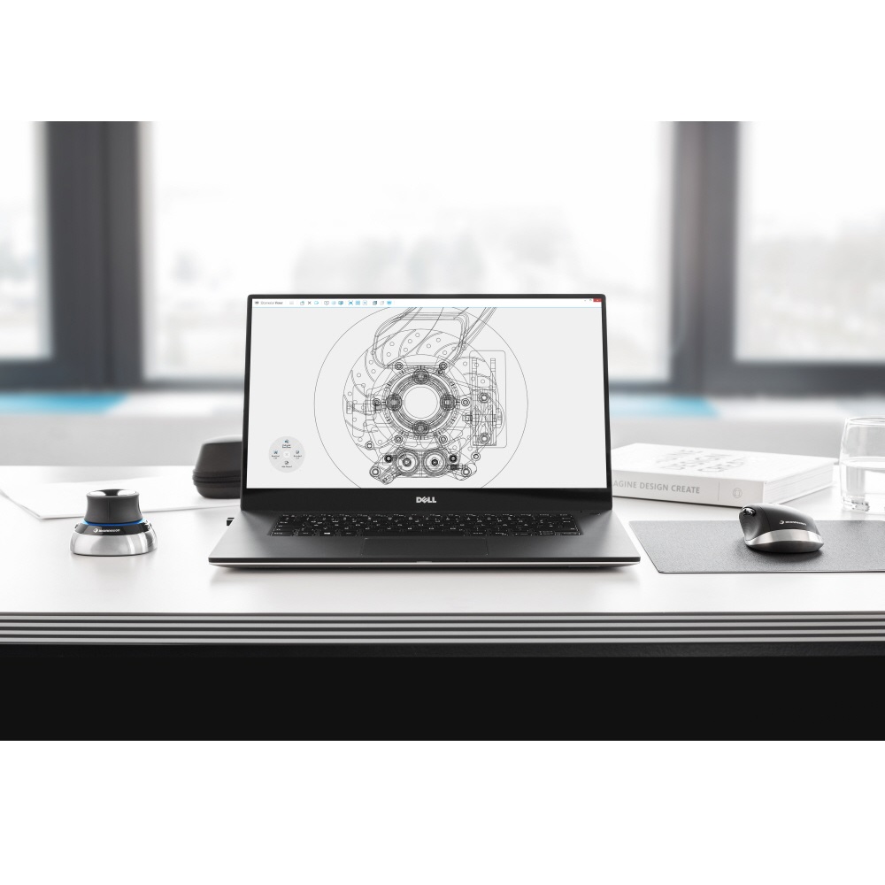 설계용마우스 캐드마우스 무선 CAD 그래픽 탐색용 3DX SpaceMouse Wireless