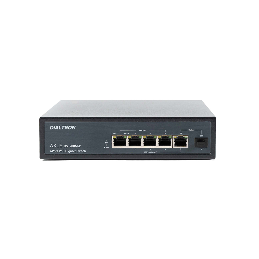 IGMP 4포트 POE 60W 기가 스위칭허브 UP1 SFP1 총6포트 낙뢰방지